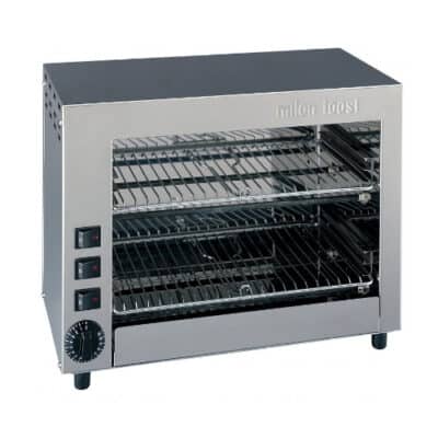 Τοστιέρα Φρυγανιέρα MILANTOAST με αντιστάσεις  INOX 14050