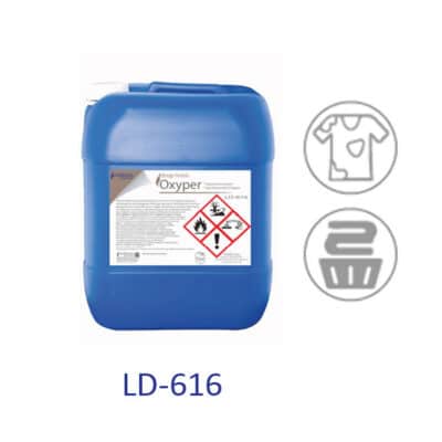 Λευκαντικό πλυντηρίου ρούχων 22 κιλών LD-616 Oxyper Drop
